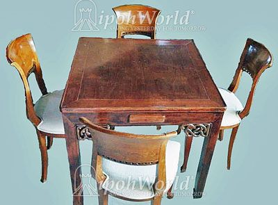 
        11158|
        Mahjong / Dining Table And Chairs